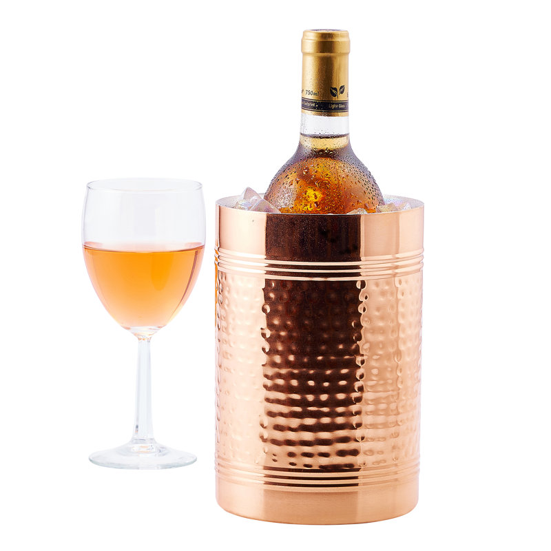 Birch Lane™ Hammered Copper Wine Chiller & Reviews Wayfair